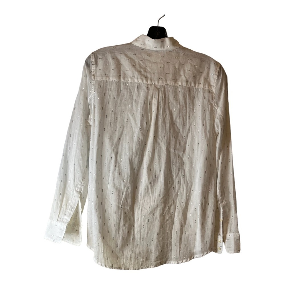 Gap Fitted Boyfriend Shirt Size S - Picture 2 of 6